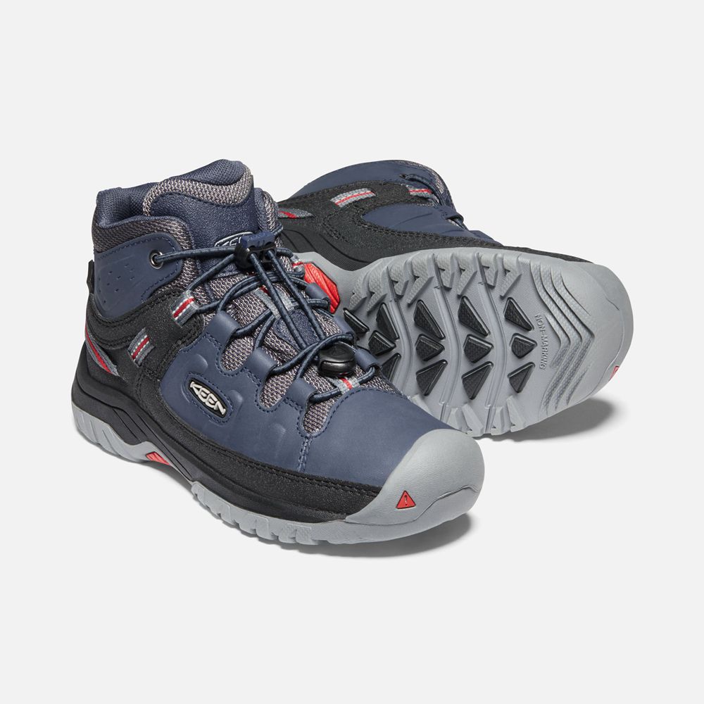 Keen Vandringskängor Barn Blå - Targhee Waterproof - 826405DEV
